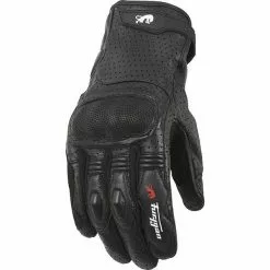 Furygan Clothing FURYGAN TD21 Perforated CE Leather Motorcycle/Cruiser/Retro Summer Cooler Gloves
