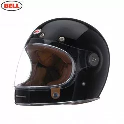 BELL BULLITT 2019 Solid Gloss BLACK Modern Retro Classic Motorcycle Helmet Matt Bell Helmets