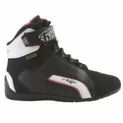 FURYGAN JET LADY D30 WP Pink/Black Breathable Sympatex Motorbike Leather Shoe