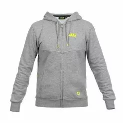 VR46 Clothing VR46 Full Zip Hoody Hoodie/Top Valentino Rossi Official MotoGP Merchandise