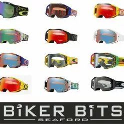 OAKLEY Airbrake Goggles Prizm MX Motocross High Impact Plutonite Anti-Fog Lenses