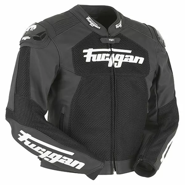 FURYGAN SPEED MESH Black Vented Summer Cool Leather Motorbike Sports Jacket Furygan Clothing 1 FURYGAN SPEED MESH Black Vented Summer Cool Leather Motorbike Sports Jacket Furygan Clothing