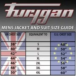 Furygan Clothing FURYGAN NEPTUN VESTE Motorcycle/Scooter Waterproof Rain Over Jacket Black/Yellow