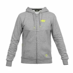 VR46 Clothing VR46 Full Zip Hoody Hoodie/Top Valentino Rossi Official MotoGP Merchandise