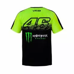 VR46 Valentino Rossi MONSTER Flo Mens T-Shirt The Doctor Official MotoGP Merchandise