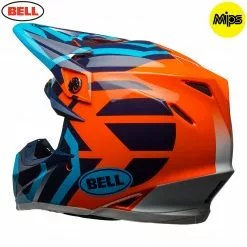 BELL MX Moto-9 Mips Lightweight Tri-Matrix Shell Motocross Off Road Peak Helmet Bell Helmets