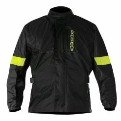 10% Off ALPINESTARS Hurricane Rain Jacket Black 100% Waterproof Alpinestars Jackets