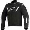 Alpinestars Jackets 10% OFF Alpinestars T-GPR Black/White Waterproof Motorbike Textile Jacket