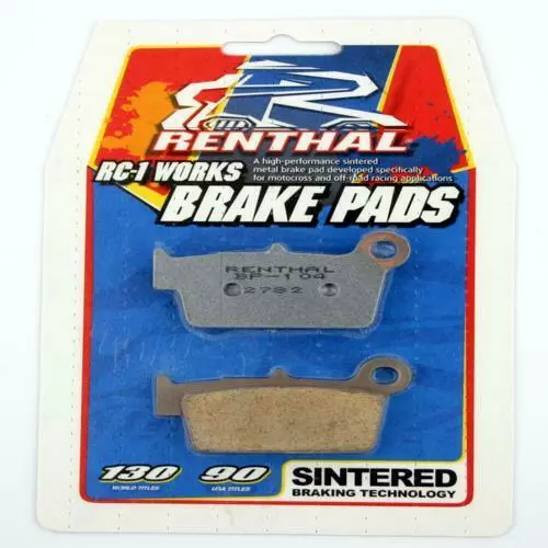 Renthal Kawasaki Front & Rear Sintered Brake Pads KX65 RM85 KX80/85 KXF RMZ 1 Renthal Kawasaki Front & Rear Sintered Brake Pads KX65 RM85 KX80/85 KXF RMZ