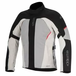 Alpinestars Jackets 5% Off Alpinestars ARES Gore-tex Black/Grey/Red Motorbike Touring Jacket