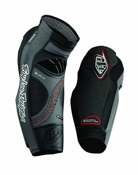 Troy Lee Designs/Shock Doctor Elbow Forearm Guards Motocross Body Armour MX 1 Troy Lee Designs/Shock Doctor Elbow Forearm Guards Motocross Body Armour MX
