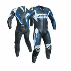 RST Tractech Evo-R Black/Blue 1PC Motorbike Leather Racing AAA CE Race Suit RST Clothing