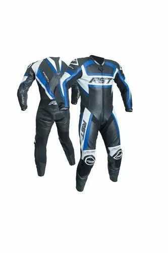 RST Tractech Evo-R Black/Blue 1PC Motorbike Leather Racing AAA CE Race Suit RST Clothing 1 RST Tractech Evo-R Black/Blue 1PC Motorbike Leather Racing AAA CE Race Suit RST Clothing