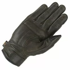 Furygan Clothing FURYGAN JAMES D30 CE Armour Rust Leather Motorcycle/Cruiser/Retro Short Gloves