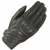Furygan Clothing FURYGAN TOM D30 Stylish Black Leather Motorcycle/Cruiser/Retro Short Gloves