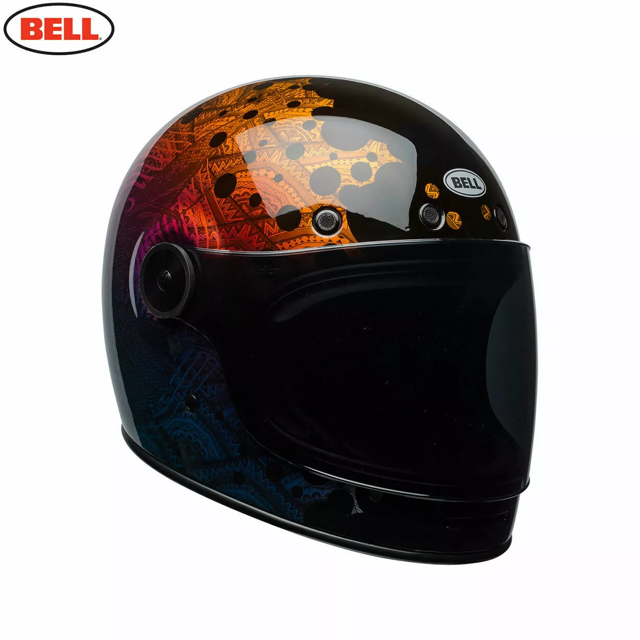 Bell Helmets BELL Cruiser 2018 BULLITT SE Hart Luck Metallic Bubbles Retro Motorbike Helmet 4 Bell Helmets BELL Cruiser 2018 BULLITT SE Hart Luck Metallic Bubbles Retro Motorbike Helmet