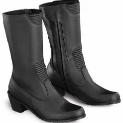 GAERNE G-ISELLE Black Waterproof Full Leather Ladies/Womens Motorbike Heel Boots Gaerne Boots