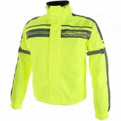RST PRO SERIES 1825 Waterproof Rain Over Jacket FLO YELLOW RST Clothing