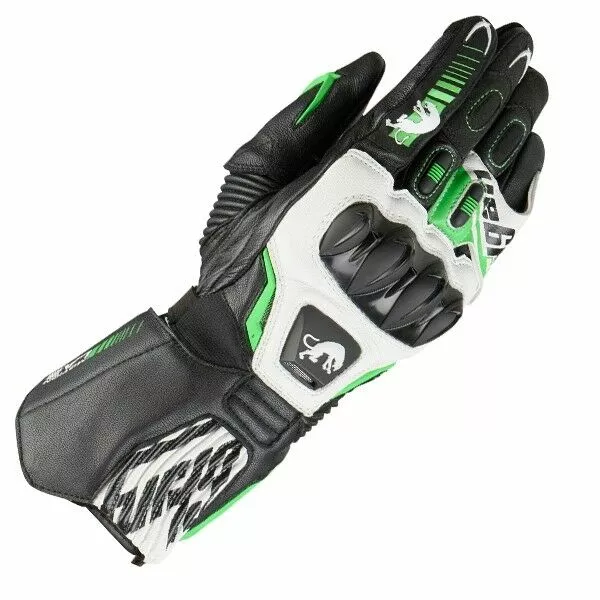 FURYGAN FIT-R2 White/Black/Red/Green Leather Sports Racing Motorbike Gloves Furygan Clothing 4 FURYGAN FIT-R2 White/Black/Red/Green Leather Sports Racing Motorbike Gloves Furygan Clothing