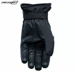 Five Gloves Five MILANO Black Waterproof & Thinsulate 180g Mid Season Motorbike Gloves