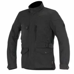 Alpinestars Jackets 10% OFF Alpinestars DUVAL Drystar Black Motorbike Textile Urban Commuting Jacket