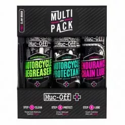 Oxford Products Muc-Off Bike Care Motorbike Degreaser/Chain Lube/Protectant Kit XMAS Value Pack