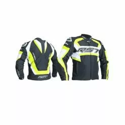 RST Clothing RST TRACTECH EVO R Yellow Textile Race Hump Sports Motorbike CE Approved Jacket