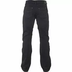 Furygan Clothing FURYGAN Motorbike Denim Aramid Abrasion Jeans 01 Black Trousers D30 Knee Armour