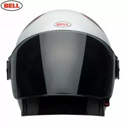 BELL Cruiser 2018 RIOT Boost White/Black/Red Open Face Motorcycle Helmet Bell Helmets