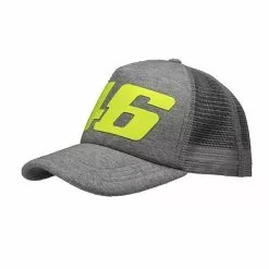 VR46 Trucker Cap Valentino Rossi 46 Official Merchandise Yellow/Black/Grey