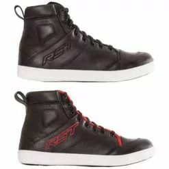 RST URBAN 2 Black Casual Street Motorcycle/Scooter Cowhide Leather Short Boots