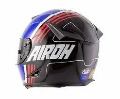 AIROH GP500 Scrape Blue/Black Gloss Carbon MotoGP Light Motorbike Helmet Airoh Helmets