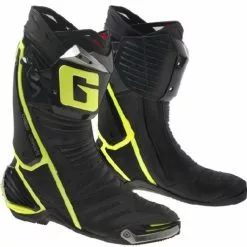 Gaerne Boots 25% OFF GAERNE GP1 Black/Yellow Motorbike Racing Sports Boots Italian/Melandri