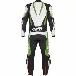 FURYGAN FULL APEX 1PC Kawasaki Green/White/Black Motorbike Leather Racing Suit