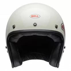 Bell Cruiser 2019 Custom 500 SE RSD WFO White/Red Retro Adult Open Face Helmet Bell Helmets