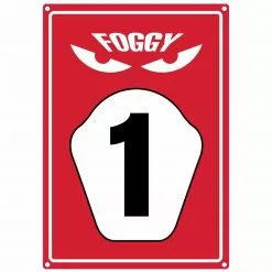 BikeTek Bike-It CARL FOGARTY FOGGY Number 1 Ducati Aluminium Parking Sign Other Items