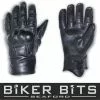 RST RETRO II Black CE Approved Leather Motorcycle Vintage Gloves RST Clothing