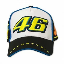 Valentino Rossi 46 The Doctor MotoGP Yellow Paddock Cap Baseball Hat VR46 VR46 Clothing
