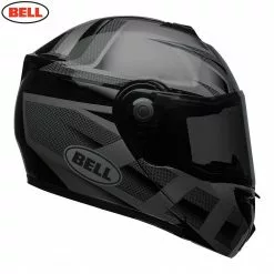 BELL SRT 2018 Blackout Modular Flip-Up FREE DARK VISOR Motorcycle Touring Helmet Bell Helmets