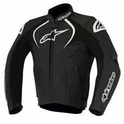 Alpinestars Jackets 10% OFF Alpinestars JAWS Black Motorbike Leather Sports Jacket