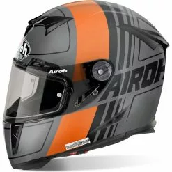 AIROH GP500 Scrape Matt Orange KTM Carbon MotoGP Light Motorbike ACU Helmet Airoh Helmets
