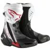 Alpinestars Boots Alpinestars SUPERTECH R Black/White/Red Motorbike Racing Performance Boots