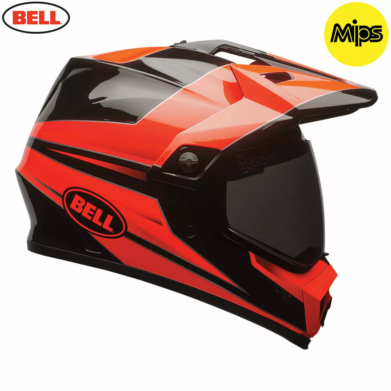 Bell Helmets BELL MX-9 2018 Adventure Adult Helmet With MIPS Technology Torch/Berm/Stryker 10 Bell Helmets BELL MX-9 2018 Adventure Adult Helmet With MIPS Technology Torch/Berm/Stryker