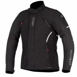 5% Off Alpinestars ARES Gore-tex WP Black Motorbike Touring Textile Jacket