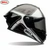 25% OFF XL Bell Street RACE STAR TRACER Black/White Carbon Shell Helmet