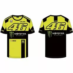 Valentino Rossi MONSTER Mens T-Shirt The Doctor Official MotoGP Merchandise VR46 VR46 Clothing