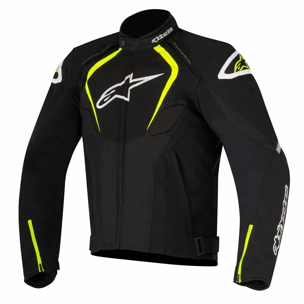 Alpinestars Jackets Alpinestars T-JAWS V2 Black/Yellpw Waterproof Motorbike Textile Sports Jacket 1 Alpinestars Jackets Alpinestars T-JAWS V2 Black/Yellpw Waterproof Motorbike Textile Sports Jacket