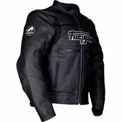 Furygan Clothing FURYGAN HOUSTON AMO 2 Black Motorcycle Strong Leather Sports/Touring Jacket