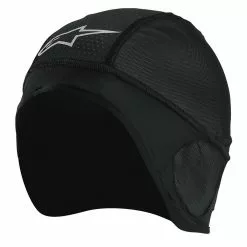Alpinestars Casual Alpinestars Skull Cap Beanie Black For Motorbike Helmet Cold Winter