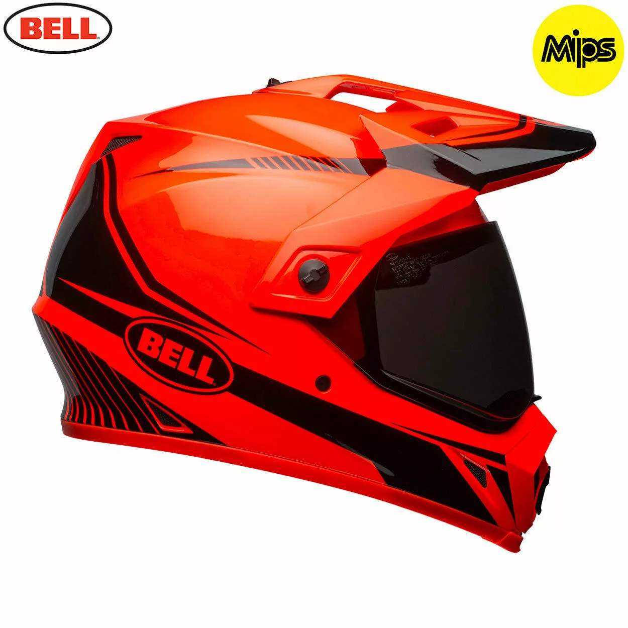Bell Helmets BELL MX-9 2018 Adventure Adult Helmet With MIPS Technology Torch/Berm/Stryker 6 Bell Helmets BELL MX-9 2018 Adventure Adult Helmet With MIPS Technology Torch/Berm/Stryker